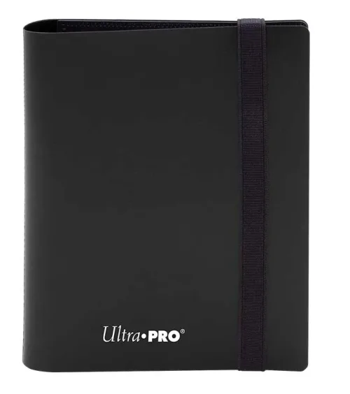 Carpeta Pro Binder Jet Black 4 Bolsillos Ultra Pro