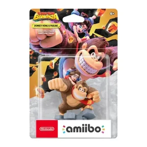 AMIIBO Donkey Kong y Pauline-Donkey Kong Bananza Nintendo