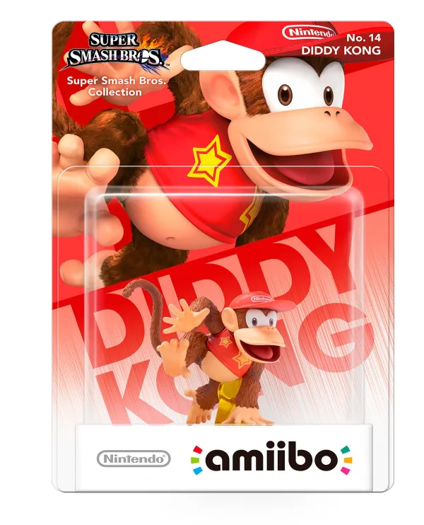 AMIIBO Diddy Kong Super Smash Bros.