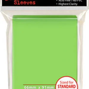 Funda Protectora Verde Claro para 50 Cartas 66x91