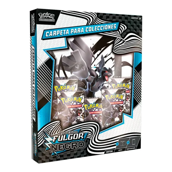 Cartas Pokemon TCG Scarlet And Violet Fulgor Negro Blinder Collection Español