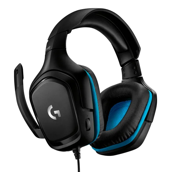Audífonos Gamer Logitech G432, 7.1 Surround, DTS Headphone:X 2.0, Microfono
