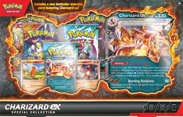 Cartas Pokemon TCG  Charizard Ex Special Collection Ingles