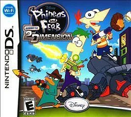 Juego de Nintendo DS Phineas and Ferb across the 2Dimension (Open Box) CC