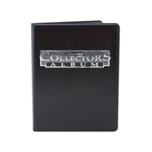 Carpeta Cartas 4 bolsillos portfolio Collector's Black Ultra Pro.
