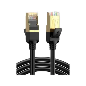 Cable de Red UGREEN NW107 Ethernet RJ45 Cat.7 STP Redondo 3m Negro