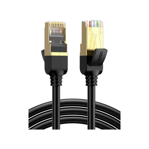 Cable de Red UGREEN NW107 Ethernet RJ45 Cat.7 STP Redondo 3m Negro