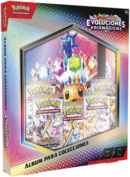 Cartas Pokemon TCG Evoluciones Prismaticas  Blinder Collection Español