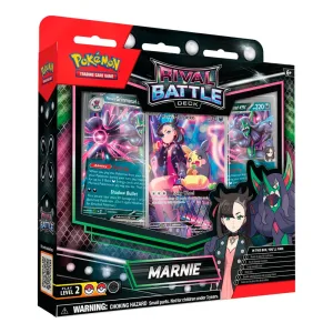 Mazo de Cartas TCG Pokemon Combate de Rivales Marnie Español