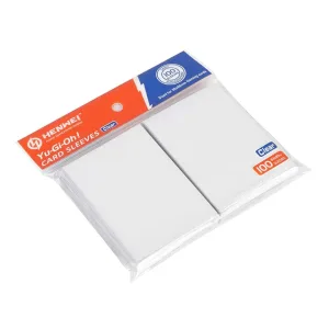 Protectores Fundas para Cartas Yu-Gi-Oh 63x90 mm 100 unidades Color Blanco