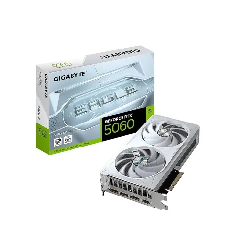 Tarjeta Grafica Gigabyte Geforce RTX 5060 Nvidia Eagle OC ICE 8G 128 bits GDDR7