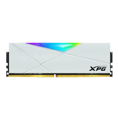 Memoria RAM DDR4 16GB 3600MT/s XPG SPECTRIX D50 RGB, CL18, UDIMM, 1.35V, White - Imagen 2