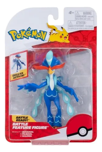 Pokemon Figura Battle Ready Jazwares Quaquaval - Imagen 2