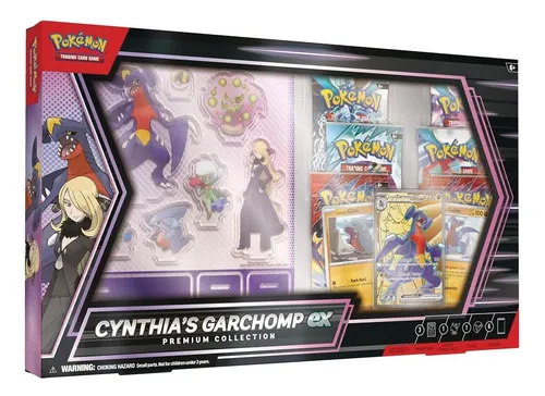Cartas Pokemon Cynthia's Garchomp ex Premium Collection - Inglés