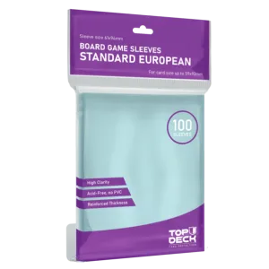 Protectores Juego de Mesa | TOPDECK Standard European 59x92mm