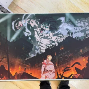 Playmat - Mousepad 35X60Cm Diseño Attack on Titan