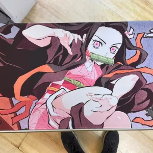 Playmat - Mousepad 35X60Cm Diseño Demon Slayer Nezuko