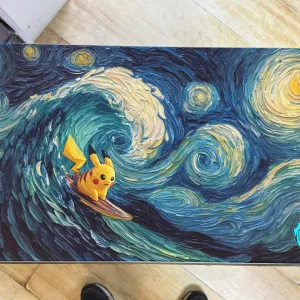 Playmat - Mousepad 35X60Cm Diseño Pokemon Pikachu