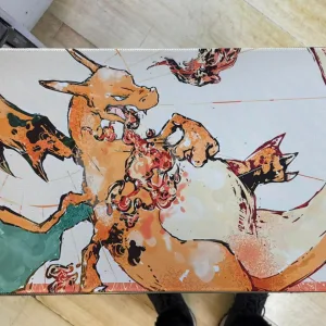 Playmat - Mousepad 35X60Cm Diseño Pokemon Charizard