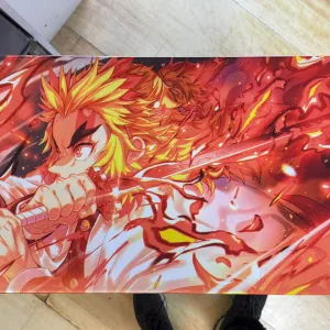 Playmat - Mousepad 35X60Cm Diseño Demon Slayer