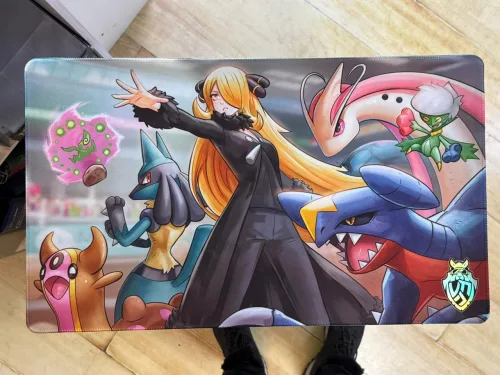 Playmat - Mousepad 35X60Cm Diseño Pokemon Cintia/Cynthia