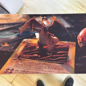 Playmat - Mousepad 35X60Cm Diseño Pokemon Charizard
