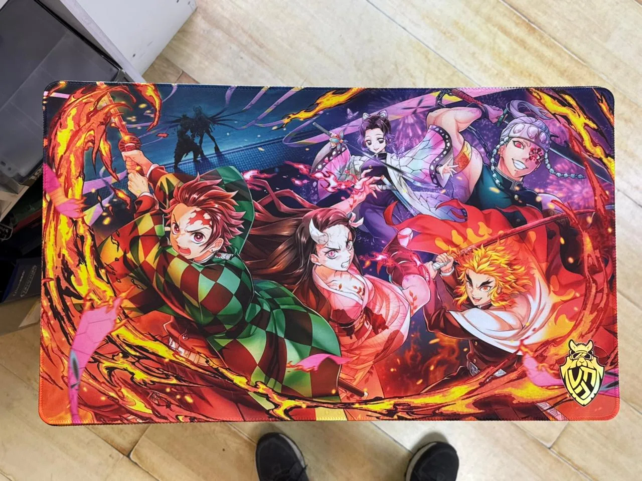Playmat - Mousepad 35X60Cm Diseño Demon Slayer