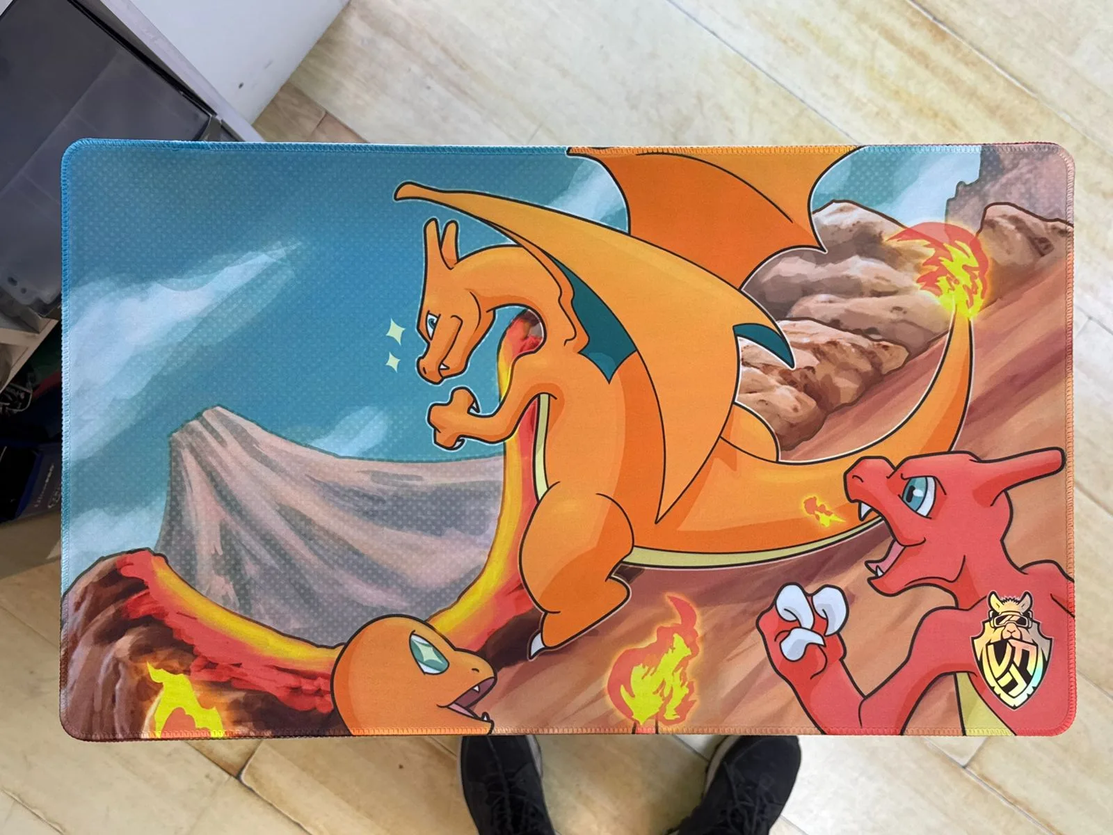 Playmat - Mousepad 35X60Cm Diseño Pokemon Charizard