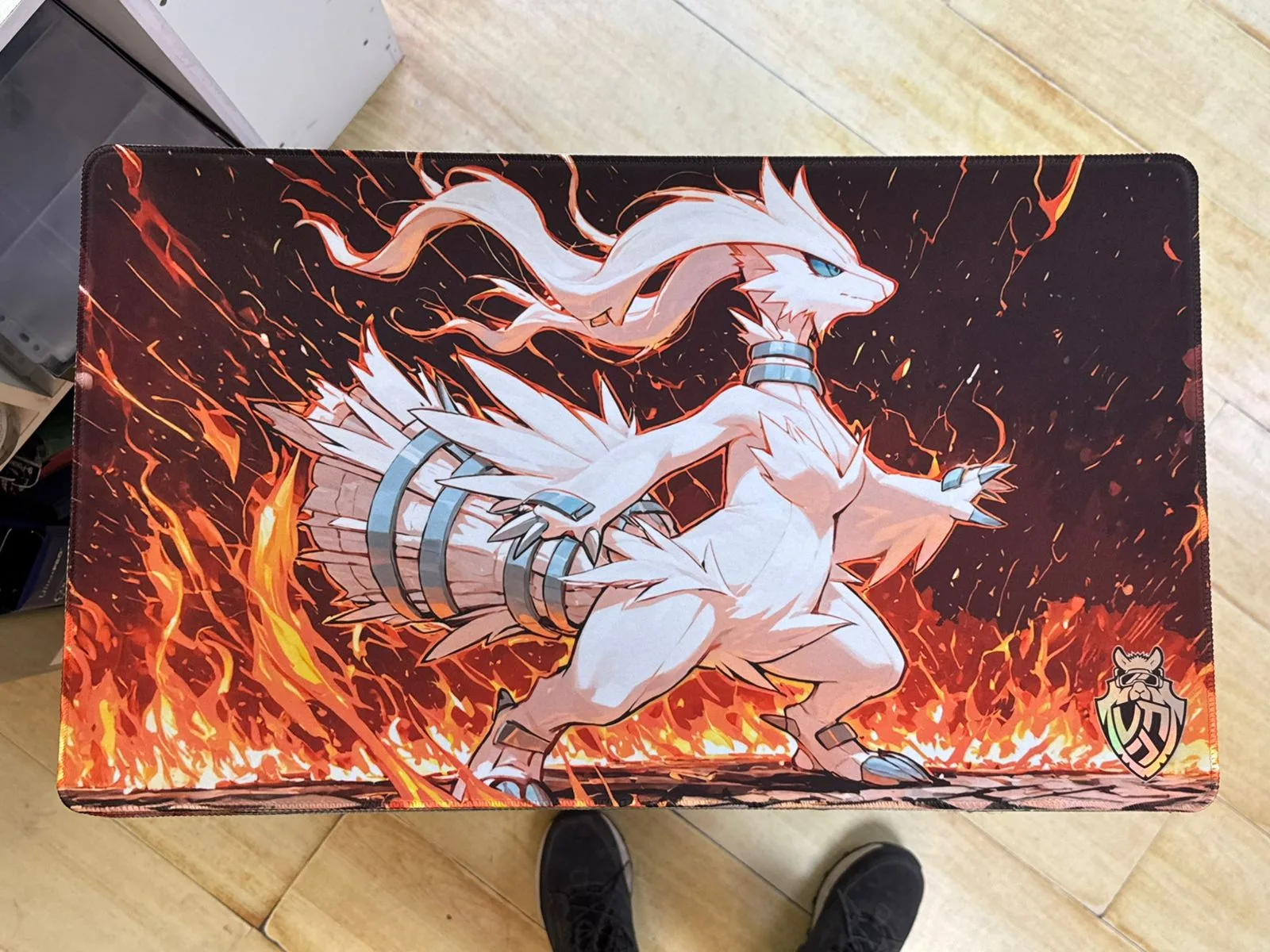 Playmat - Mousepad 35X60Cm Diseño Pokemon Reshiram