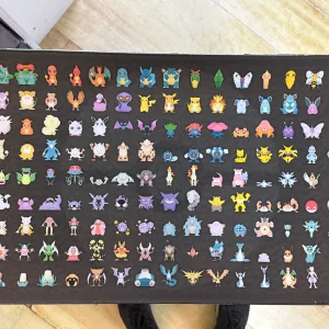 Playmat - Mousepad 35X60Cm Diseño Pokemon 151