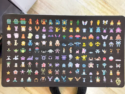 Playmat - Mousepad 35X60Cm Diseño Pokemon 151
