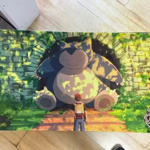 Playmat - Mousepad 35X60Cm Diseño Pokemon Snorlax