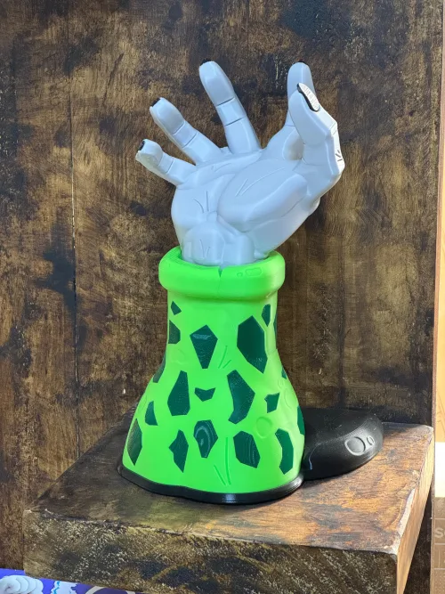Soporte para Audifonos o Joystick Impreso en 3D Mano de Cell