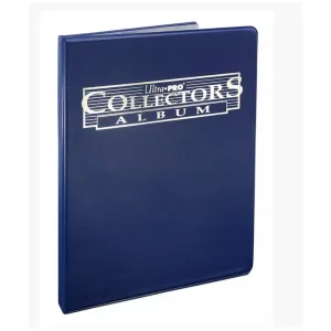 Carpeta Cartas 4 bolsillos portfolio Collector's Blue Ultra Pro.