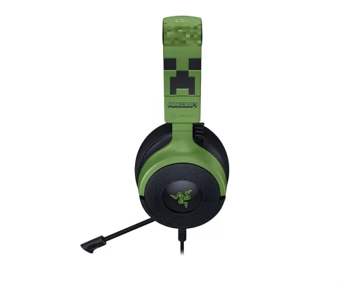 Audifono Gamer Razer Kraken V4 x Minecraft Usb Verde - Imagen 2