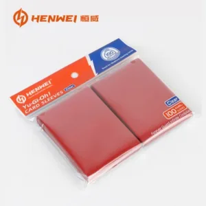 Protectores Fundas para Cartas Yu-Gi-Oh 63x90 mm 100 unidades Color Rojo