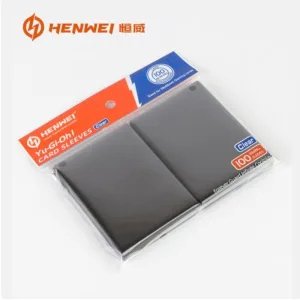 Protectores Fundas para Cartas Yu-Gi-Oh 63x90 mm 100 unidades Color Negro