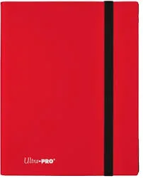 Carpeta Para Cartas TCG Ultra Pro Blinder 9 Pocket Eclipse Apple Red