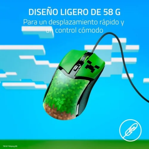Mouse Gamer Razer Cobra, Minecraft Edition - Imagen 2