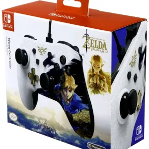 Joystick para Nintendo Switch Zelda Wired Controller Power A
