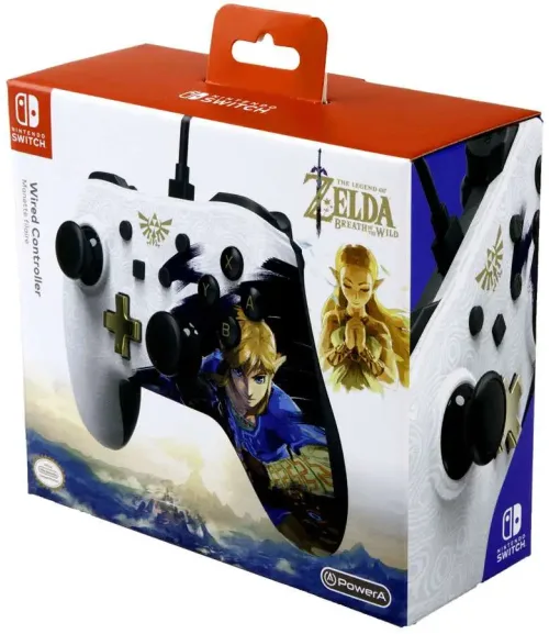 Joystick para Nintendo Switch Zelda Wired Controller Power A
