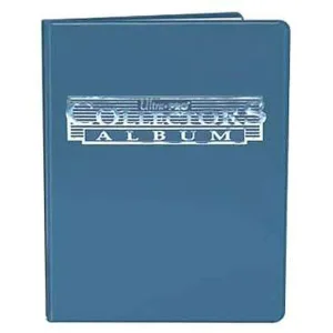 Carpeta Cartas 4 bolsillos portfolio Collector's Pacific Blue Ultra Pro.