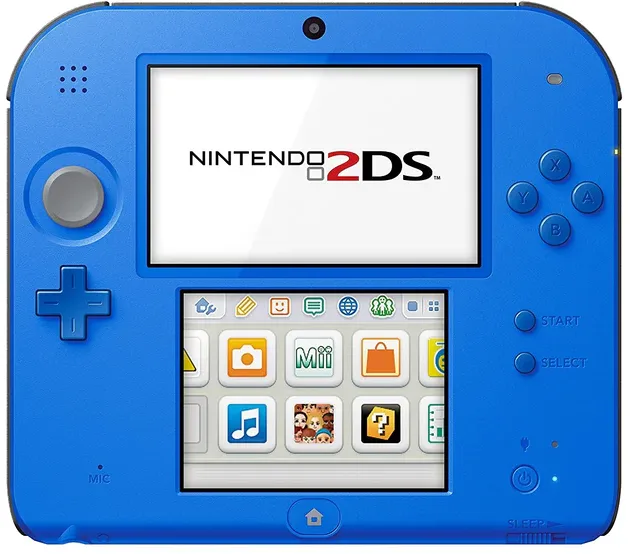 Consola Nintendo 2DS Color Azul SIN LAPIZ (Open Box)