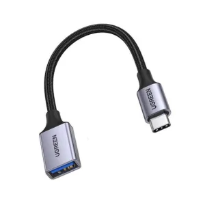 Adaptador OTG Ugreen USB-C a USB-A 3.0 gris 10 cm