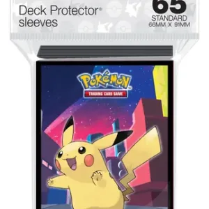 Funda Protectora Cartas TCG Pokemon Pikachu Skyline X65