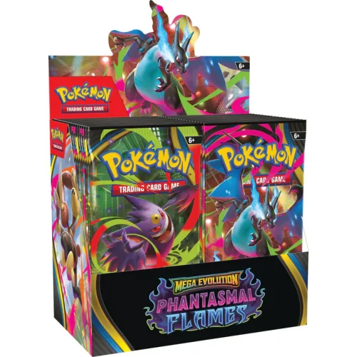 [PREVENTA 19/11/25] Cartas Pokemon TCG Mega Evolution Phantasmal Flames - Booster Box - Español
