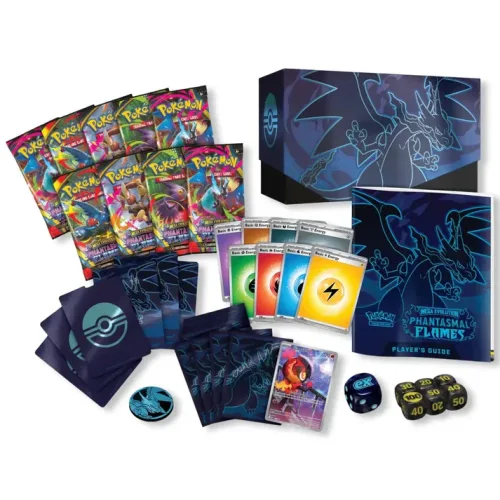 [PREVENTA 19/11/25] Cartas Pokemon TCG Mega Evolution Phantasmal Flames - Elite Trainer Box - ETB Español - Imagen 2