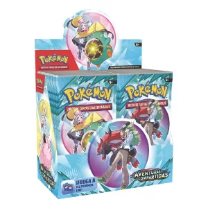 Cartas Pokemon TCG Scarlet and Violet Aventuras Compartidas Booster Box Español