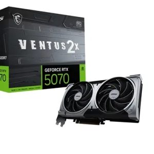 Tarjeta Gráfica MSI NVIDIA GeForce RTX 5070 12Gb VENTUS 2X OC GDDR7