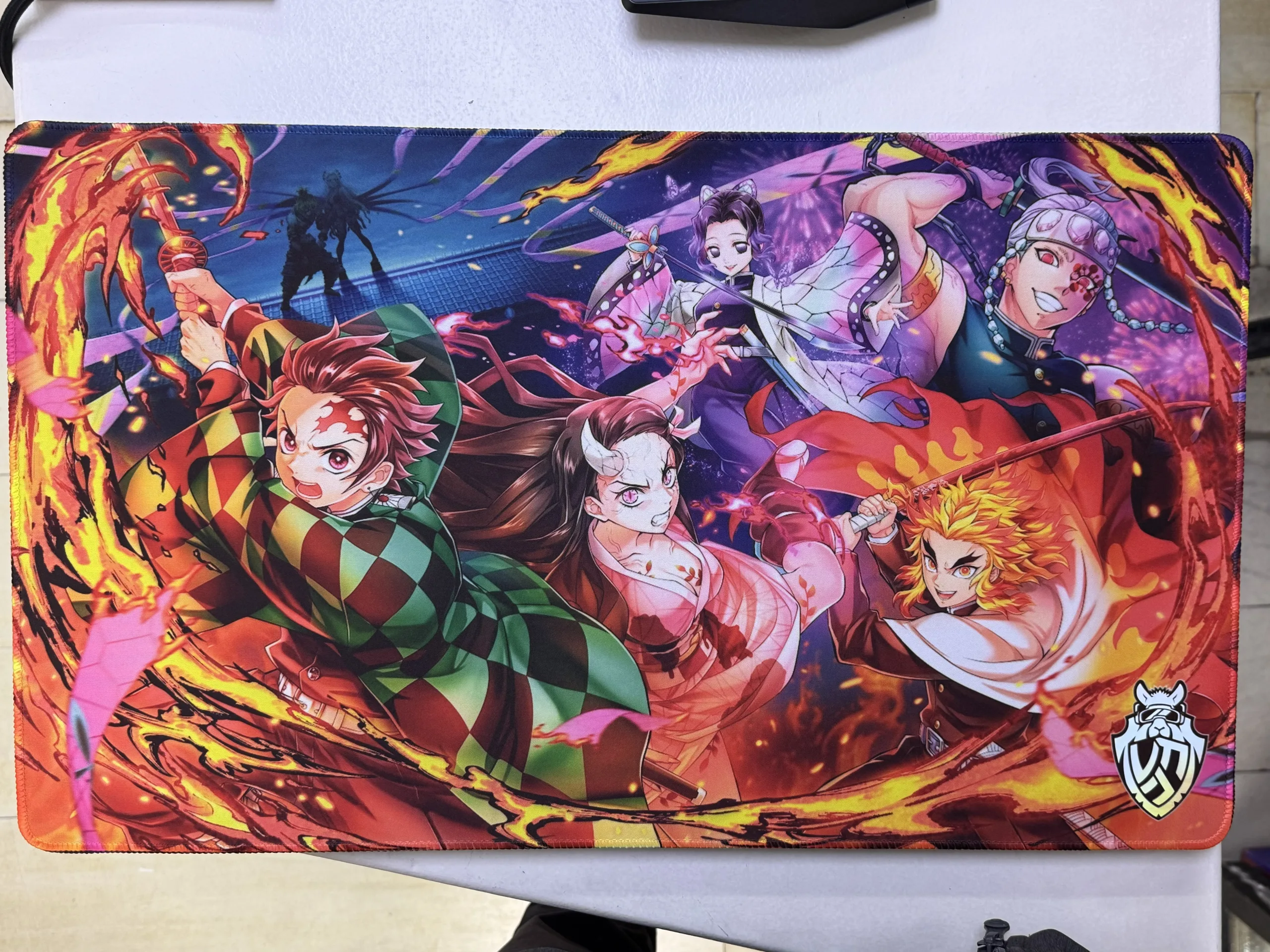 Playmat - Mousepad 35X60Cm Diseño Kimetsu no Yaiba 1